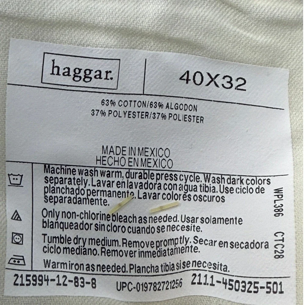 Haggar Black Label‎ BL2K Khakis Mens 40x32 Toffee Pleated Classic Fit Pants NEW